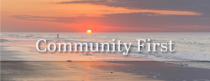 Community First Header for Home page